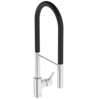 Ideal Standard Gusto mitigeur cuisine pro avec douchette 2f Chromé