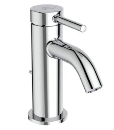 Ideal Standard Ceraline Nuovo wastafelmengkraan Piccolo met automatische lediging 4l/min - BlueStart Technology - chroom