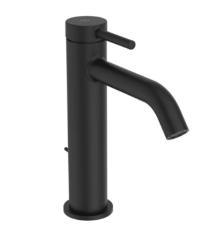 BD761XG Ideal Standard Ceraline Nuovo wastafelmengkraan Grande met automatische lediging 4l/min - BlueStart Technology - Silk Black