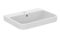 Ideal Standard i.life B lavabo 650 x 480 mm - blanc SmartGuard - avec trou de robinet - avec trop-plein - dans un emballage à emporter
