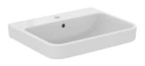 Ideal Standard i.life B lavabo 600 x 480 mm - blanc SmartGuard - avec trou de robinet - avec trop-plein - dans un emballage à emporter