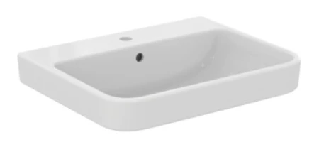 Ideal Standard i.life B lavabo 600 x 480 mm - blanc SmartGuard - avec trou de robinet - avec trop-plein - dans un emballage à emporter