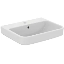 Ideal Standard i.life B lavabo 550 x 480 mm - blanc SmartGuard - avec trou de robinet - avec trop-plein - dans un emballage à emporter