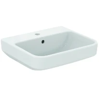Ideal Standard i.life B lavabo 500 x 480 mm - blanc SmartGuard - avec trou de robinet - avec trop-plein - dans un emballage à emporter