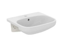 Ideal Standard i.life A lavabo semi-encastré 500 x 440 mm - blanc - avec trou de robinet - avec trop-plein - dans un emballage à emporter