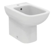 Ideal Standard i.life A bidet sur pied rectangulaire back to wall avec trou percé et avec trop-plein (en emballage prêt à porter)