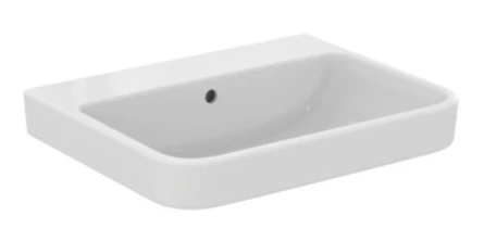 Ideal Standard i.life B lavabo 600 x 480 mm - blanc SmartGuard - sans trou de robinet - avec trop-plein - dans un emballage à emporter