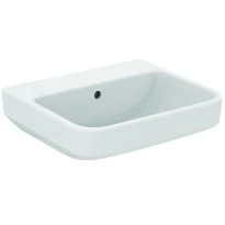 Ideal Standard i.life B lavabo 500 x 480 mm - blanc SmartGuard - sans trou de robinet - avec trop-plein - dans un emballage à emporter