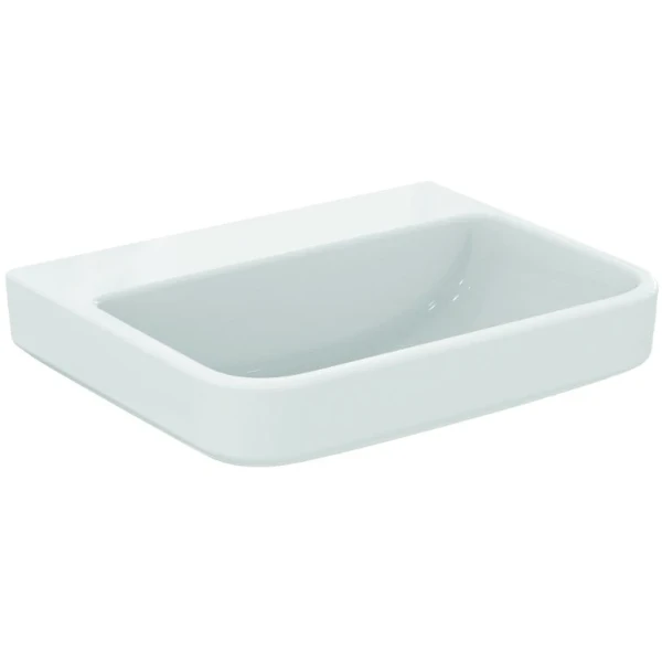Ideal Standard i.life B lavabo 550 x 480 mm - blanc SmartGuard - sans trou de robinet - sans trop-plein - dans un emballage à emporter