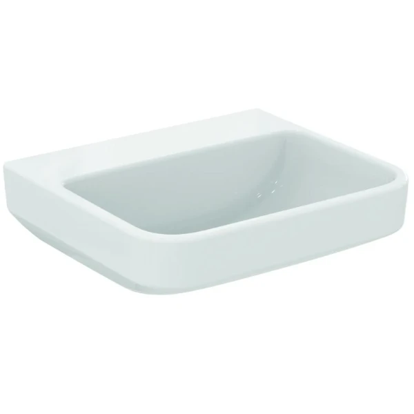 Ideal Standard i.life B lavabo 500 x 480 mm - blanc SmartGuard - sans trou de robinet - sans trop-plein - dans un emballage à emporter