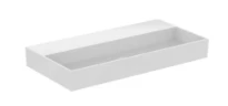 Ideal Standard Solos lavabo 1015 x 515 mm - blanc - sans trou de robinet - sans trop-plein - aplati pour montage sur étagère