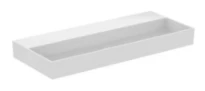 Ideal Standard Solos lavabo 1215 x 515 mm - blanc - sans trou de robinet - sans trop-plein - aplati pour montage sur étagère
