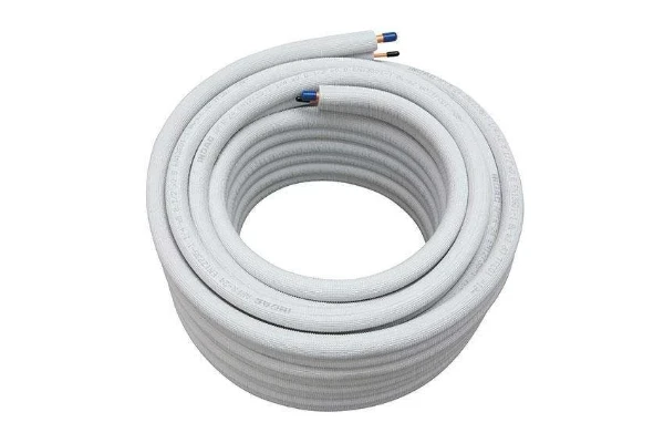 Inoac tube en cuivre preisolé (rouleau 30m) 1/4 + 1/2 - classe B-S1-D0 - prix par rouleau
