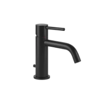Gessi Via Tortona mitigeur lavabo - noir mat - avec vidage automatique