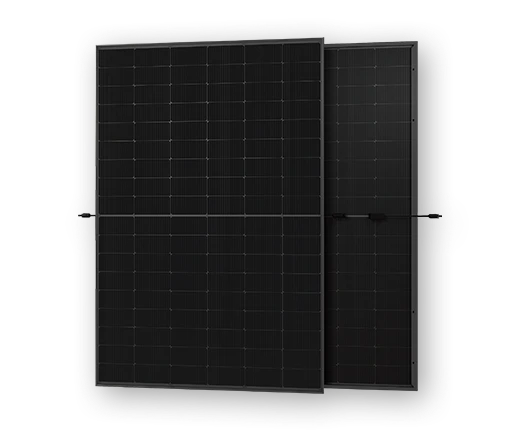 Austa MHDB verre/verre panneau photovoltaique - Full Black - 30 mm - 430 Wp - 1500V - connection MC4