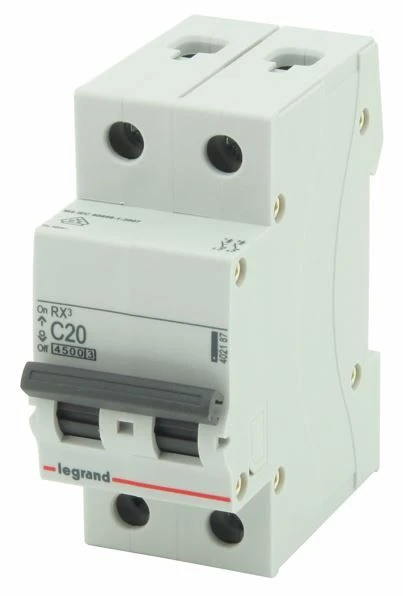 Legrand RX³ automatische zekering 2p 20A 4500a