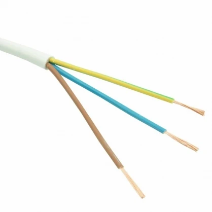 Profile VTLB installatiekabel VTLB/VMVS 3G0.75 - wit (rollengte 100m) - prijs per meter