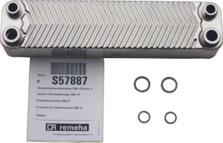 Remeha WSS Quinta eau échangeur à plaques sanitaire e8NX-18