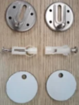 Procasa Mezzo set de charnières pour abattant raccourci