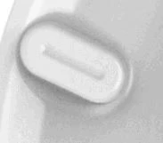 Procasa WSS Brio / Maki tampon d'abattant (set 6p) - noir - prix par set