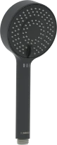 HANSA HANSABASICJET Handdouche Mat zwart (Handdouche 95mm)