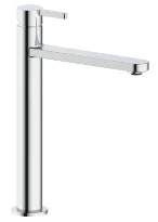 Procasa Vivo mitigeur de lavabo sans vidage - bec droit - démarrage à froid - chromé