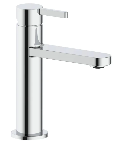 Procasa Vivo mitigeur lavabo avec démarrage à froid - bec droit - sans vidage - chromé