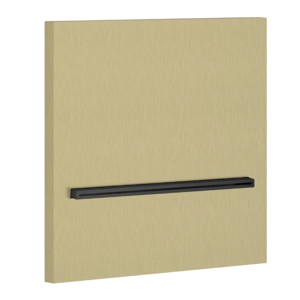 Gessi Bath-Shower 316 bec cascade mural - Brushed Brass PVD
