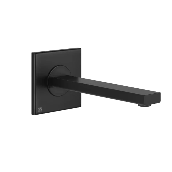Gessi Manzoni bec pour lavabo 208mm noir mat
