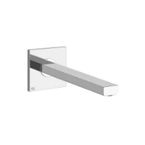Gessi Emporio via Manzoni bec pour lavabo chromé montage mural, sailli 208mm