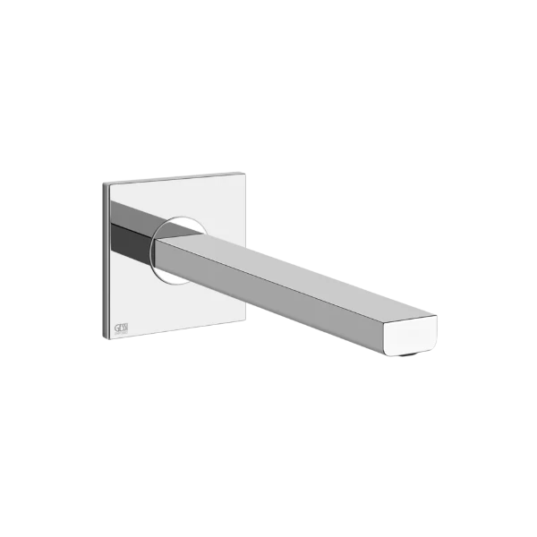 Gessi Emporio via Manzoni bec pour lavabo chromé montage mural, sailli 208mm