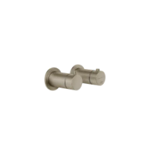 Gessi Anello thermostat de bain/douche 2 sorties - Finox Brushed Nickel