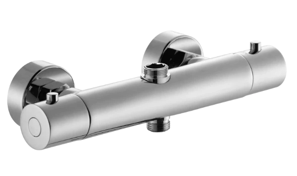 Procasa Rondo WSS douchetherm safetouch 150 mm 2-weg service - brushed gold PVD