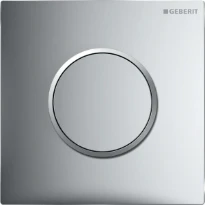 Geberit Type 10 bedieningsplaat urinoirsturing pneumatisch glans- / mat / glansverchroomd