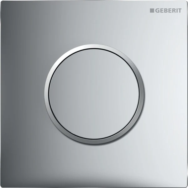 Geberit Type 10 bedieningsplaat urinoirsturing pneumatisch glans- / mat / glansverchroomd