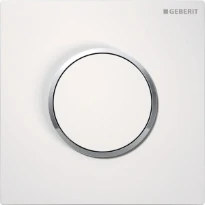 Geberit Type 10 plaque de commande commande urinoir pneumatique blanc/chromé