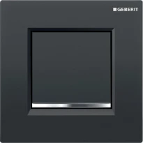 Geberit Type 30 plaque de commande commande urinoir pneumatique noir/chromé