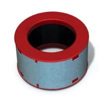 RF-technologies MG2 machon coupe feu encastré 63 mm - pour tuyau PVC-HDPE