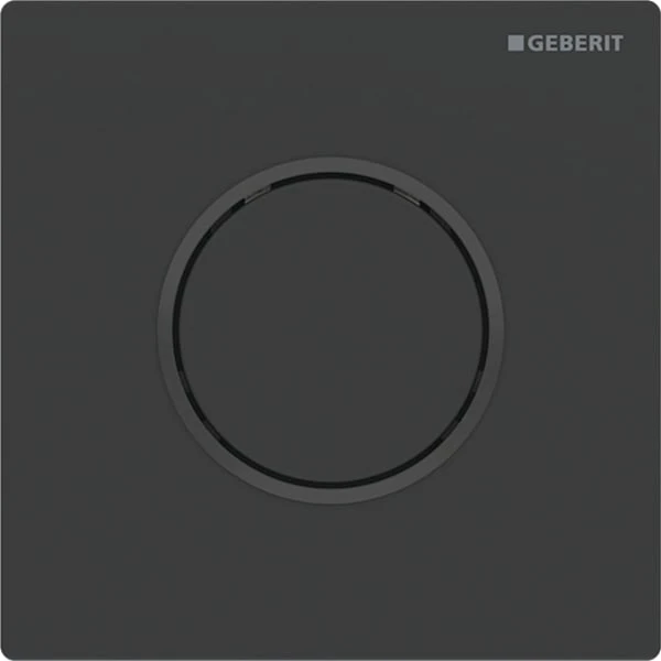 Geberit Type 10 urinoir controle pneumatique - noir mat