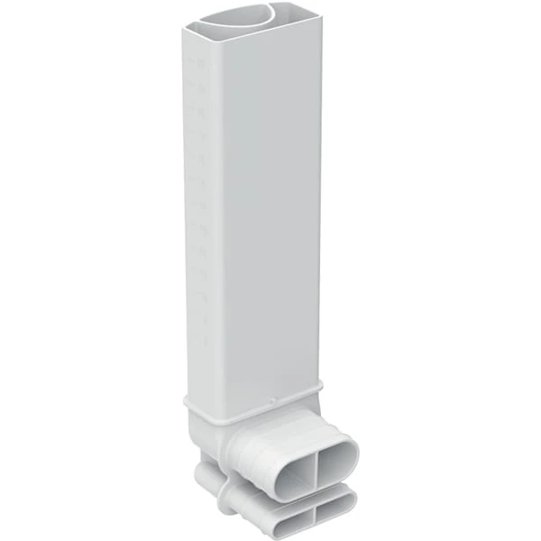 Geberit coude trop-plein raccordement lavabo Clou