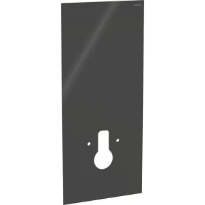 Geberit Monolith frontbekleding module hang-wc 114 cm zwart glas