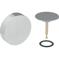 Geberit set de finition pour vidage baignoire d52: chromé brillant