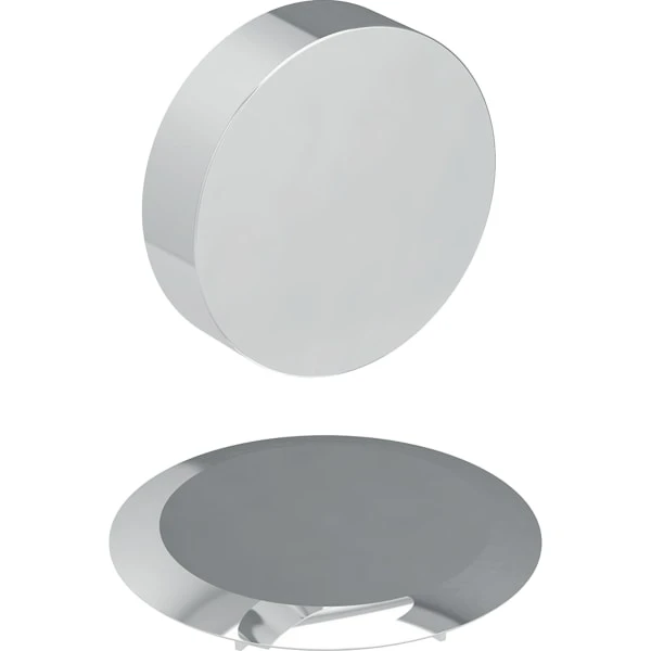 Geberit set de finition pour vidage baignoire d90: chromé brillant