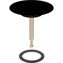 Bouchon de bonde Geberit - Noir mat