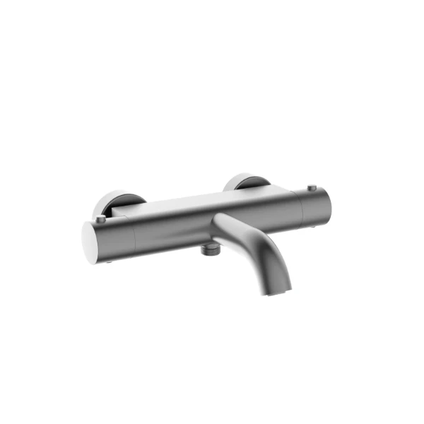 Procasa Vivo badthermostaat - Gun Metal PVD - staal mat PVD - Belgaqua gekeurd