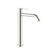 Procasa Vivo mitigeur lavabo rehaussé sans vidage - démarrage à froid - Brushed Nickel PVD - brossé mat PVD