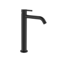 Procasa Vivo mitigeur lavabo rehaussé sans vidage - démarrage à froid - noir mat