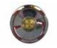 Fixaflex Chroom gevelkom rond 3/4 x 1/2