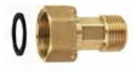Fixaflex Messing 2-delige watertellerkoppeling MF 3/4 x 1/2 - prijs per stuk