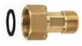 Fixaflex Messing 2-delige watertellerkoppeling MF 4/4 x 3/4 - prijs per stuk